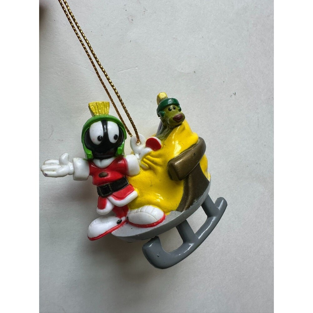 2000 Warner Brothers Marvin Martian Christmas Holiday Ornament